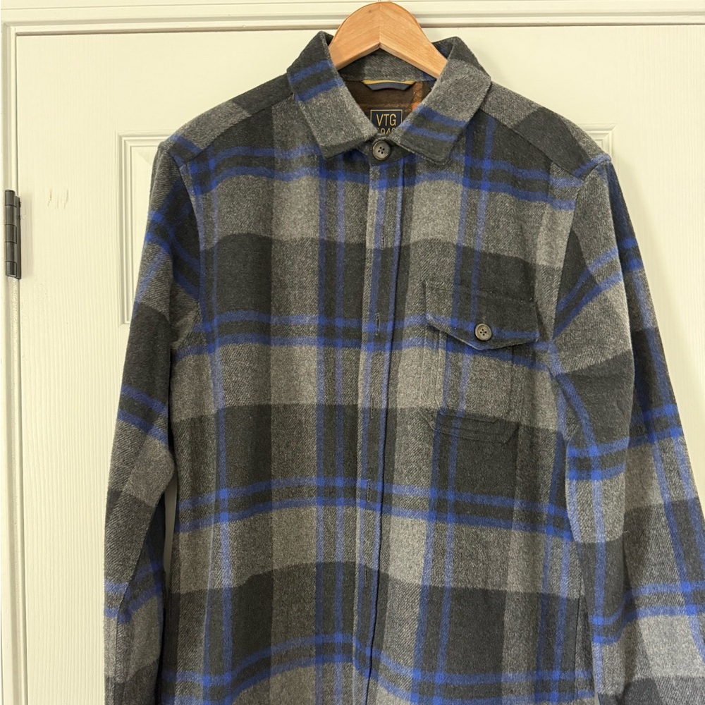 Vintage 1946 Buffalo Plaid Shirt Jacket